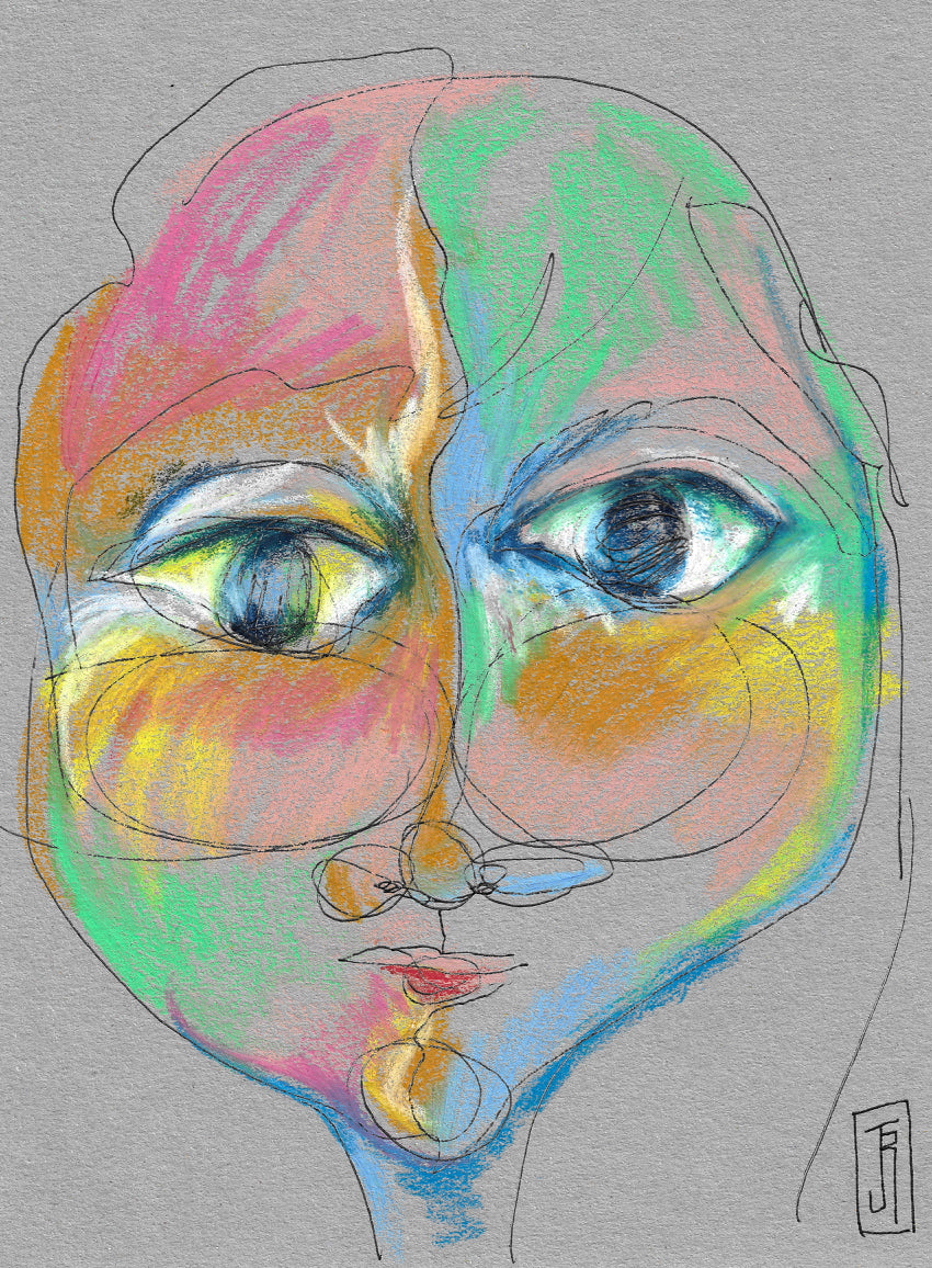 Faces on Gray