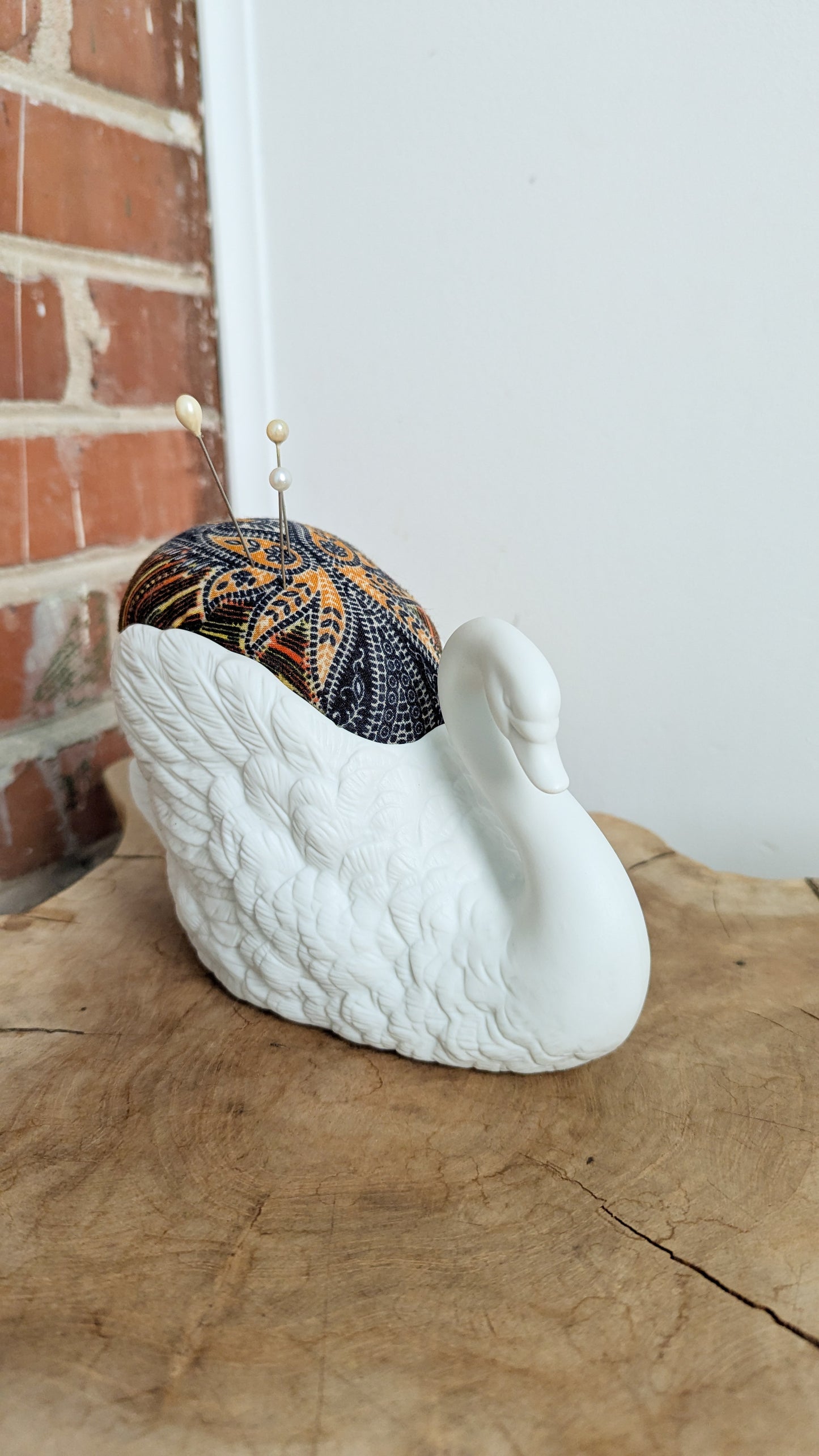 SWAN PINCUSHION