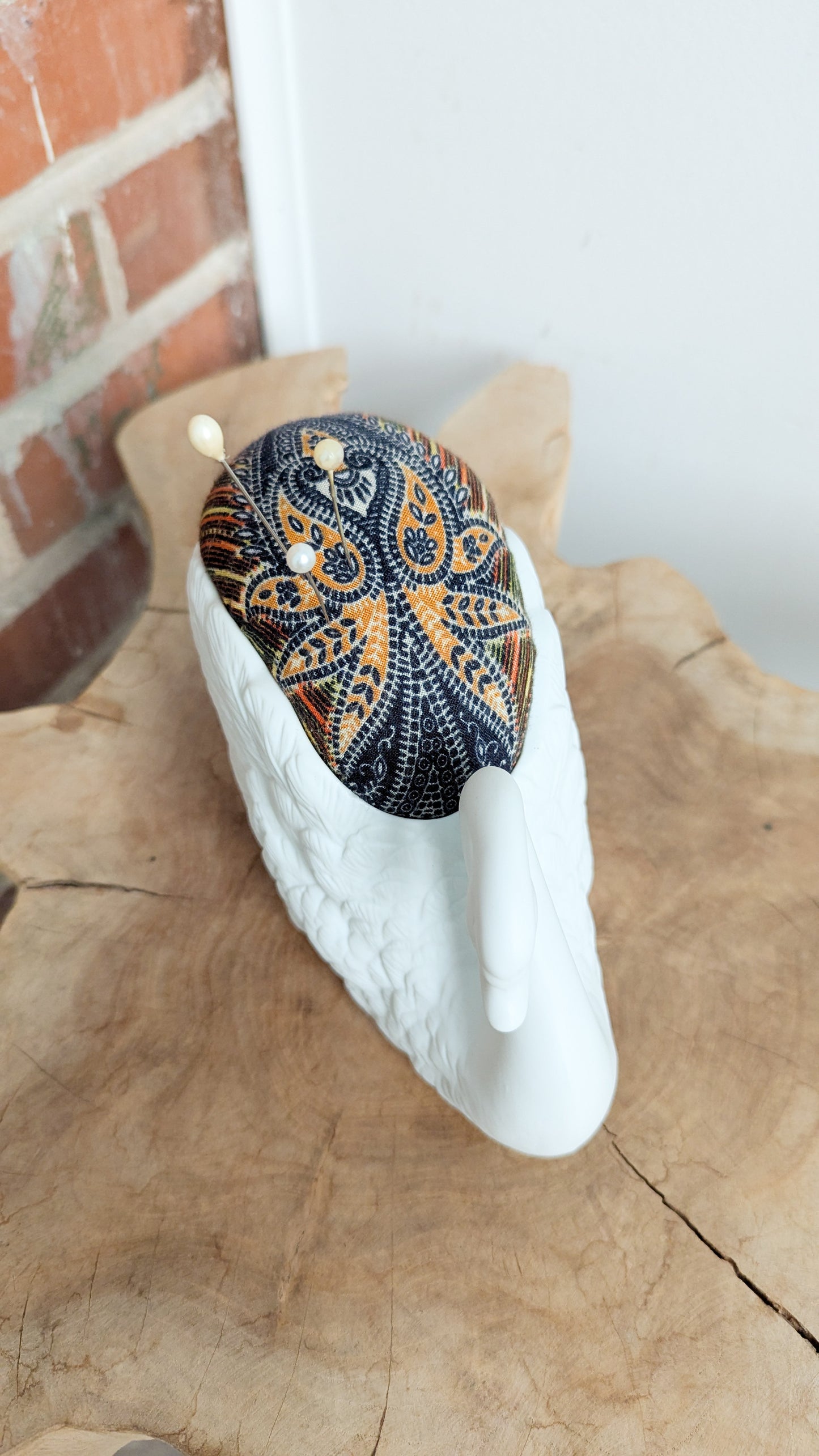 SWAN PINCUSHION