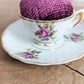 ROSE TEA CUP PINCUSHION
