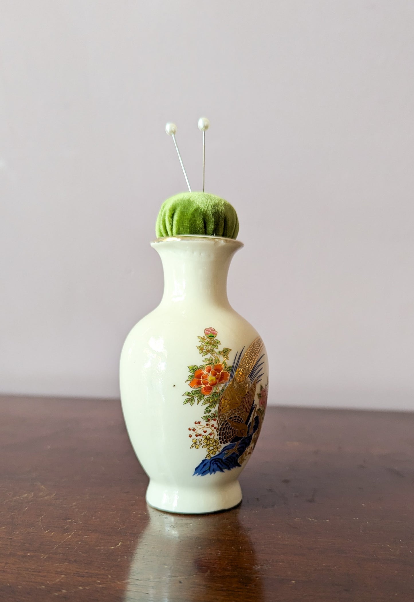 ORIENTAL VASE PINCUSHION