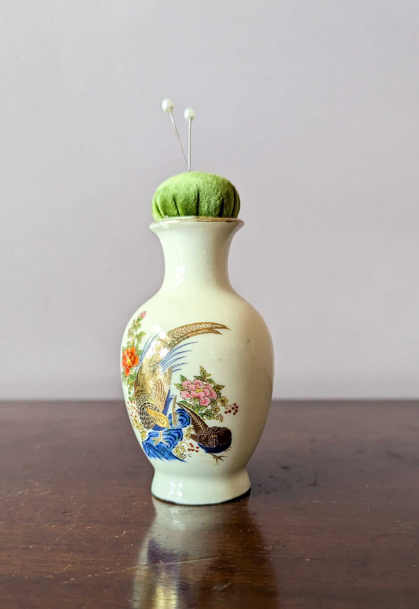 ORIENTAL VASE PINCUSHION