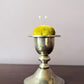 SILVER CANDLESTICK PINCUSHION