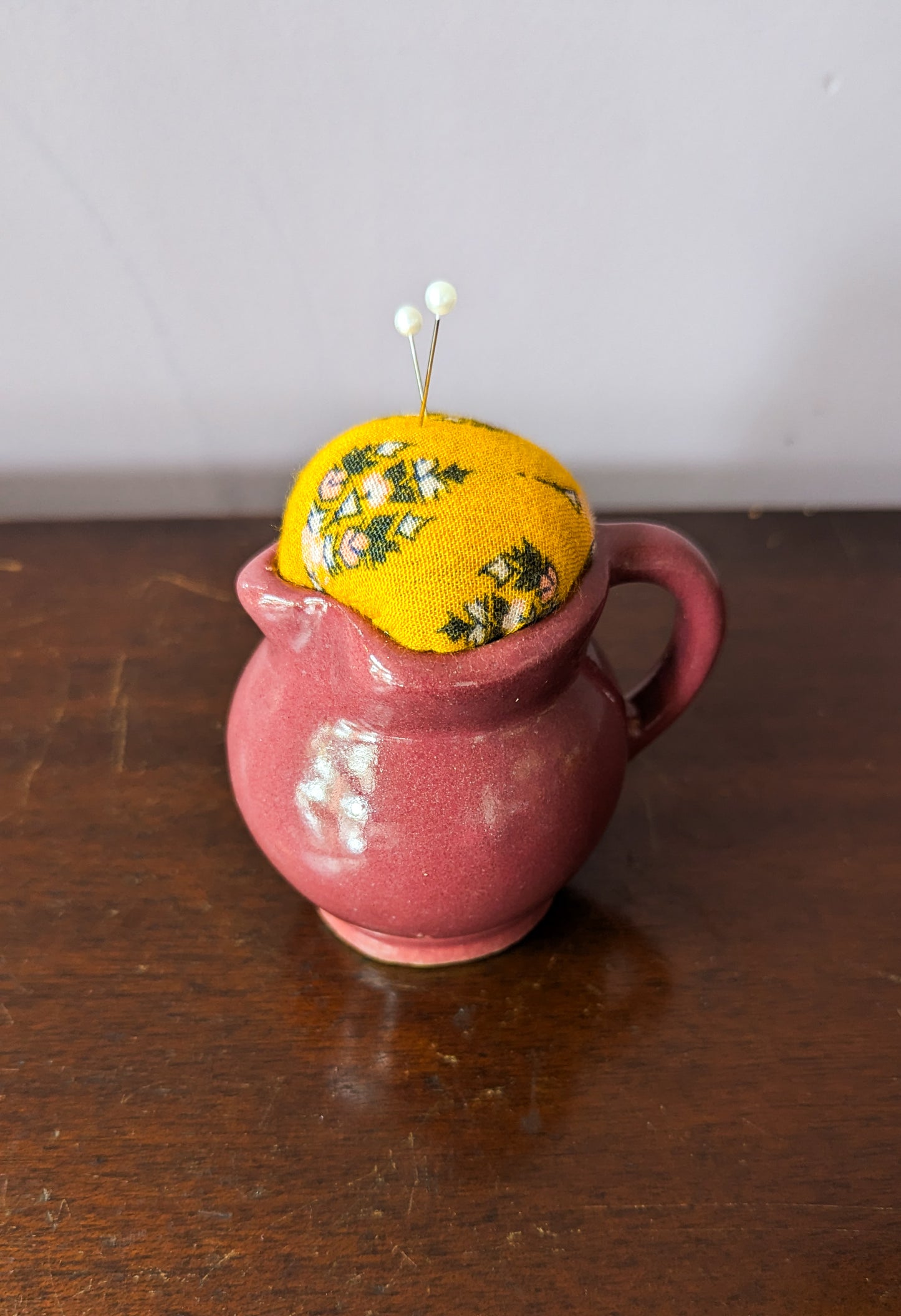 LITTLE CREAMER PITCHER PINCUSHION