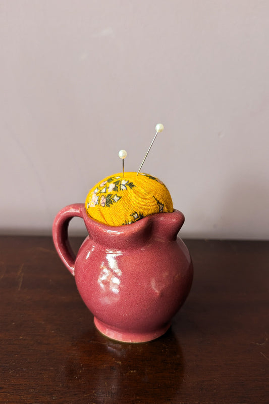 LITTLE CREAMER PITCHER PINCUSHION