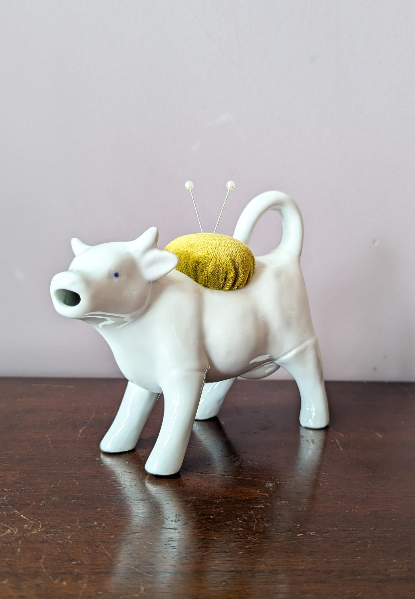 BESSIE THE COW PINCUSHION