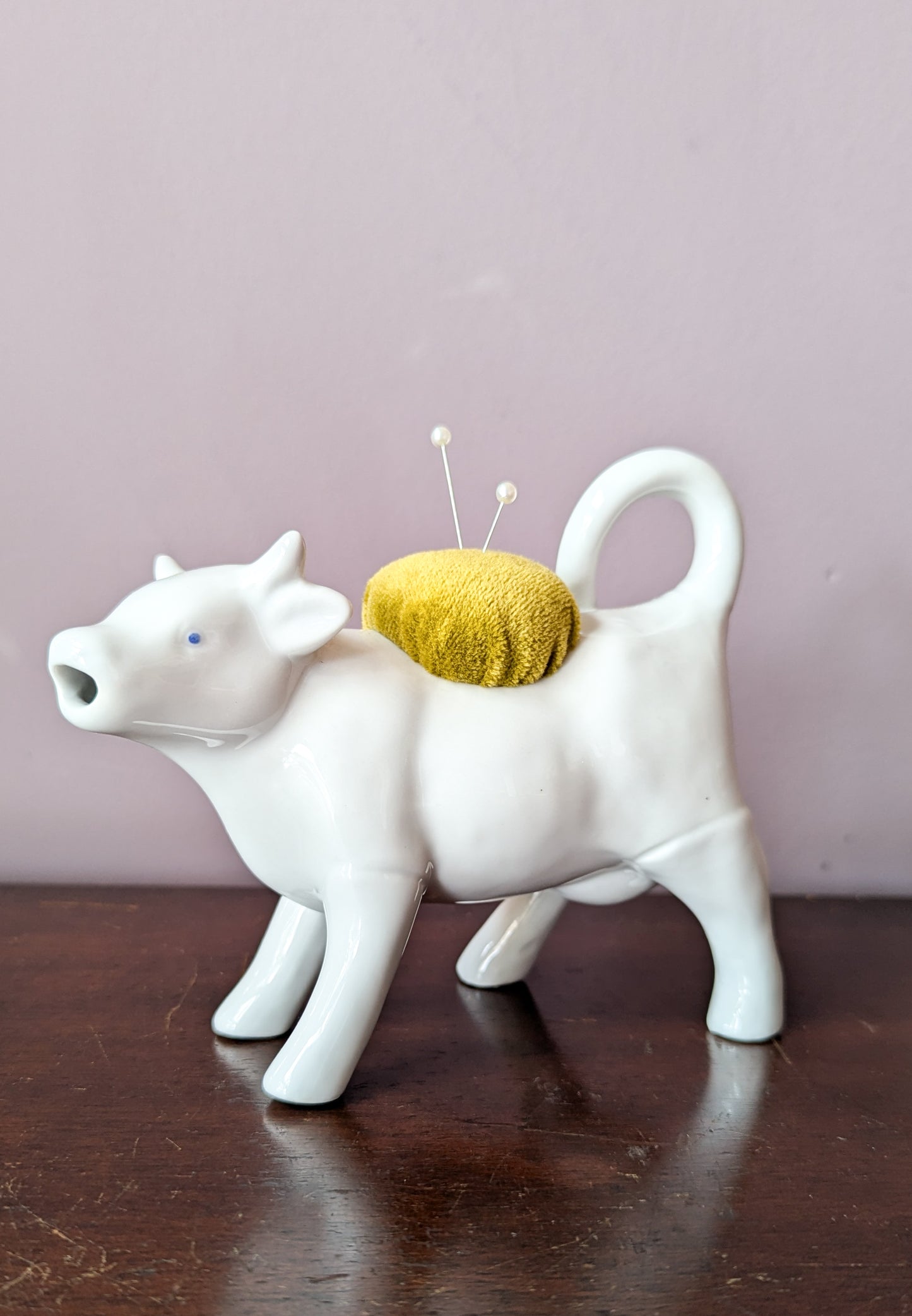 BESSIE THE COW PINCUSHION