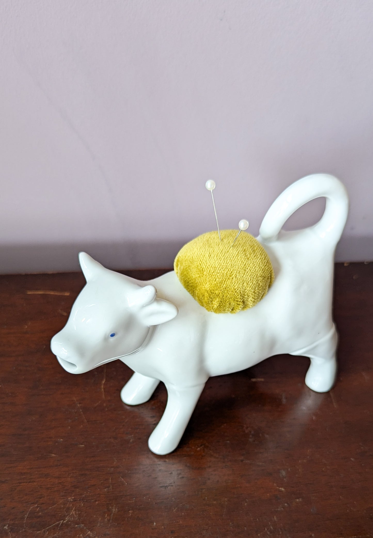 BESSIE THE COW PINCUSHION