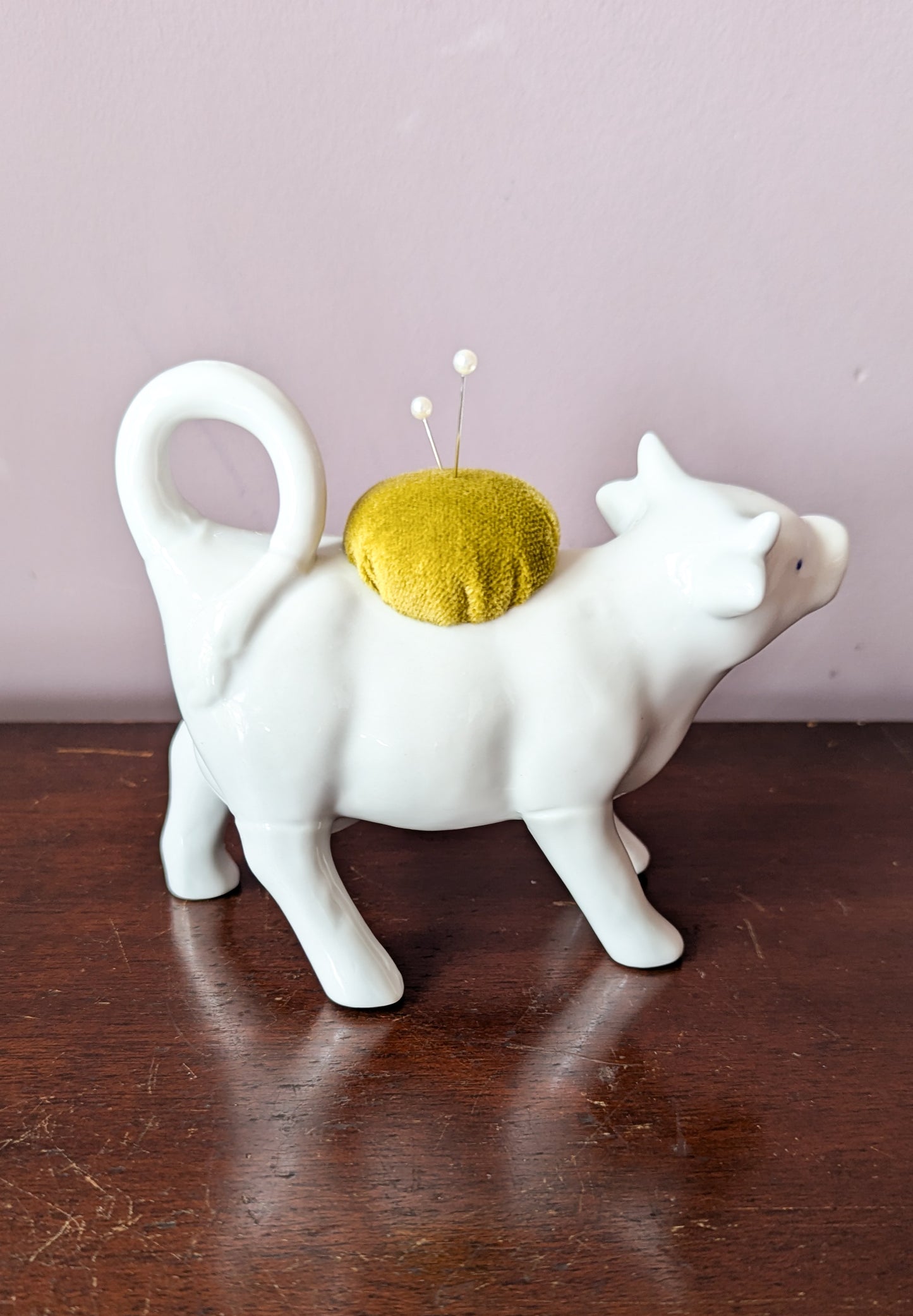 BESSIE THE COW PINCUSHION