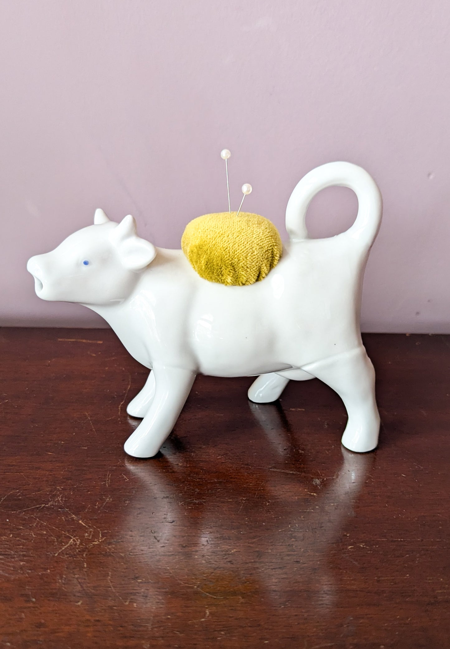 BESSIE THE COW PINCUSHION