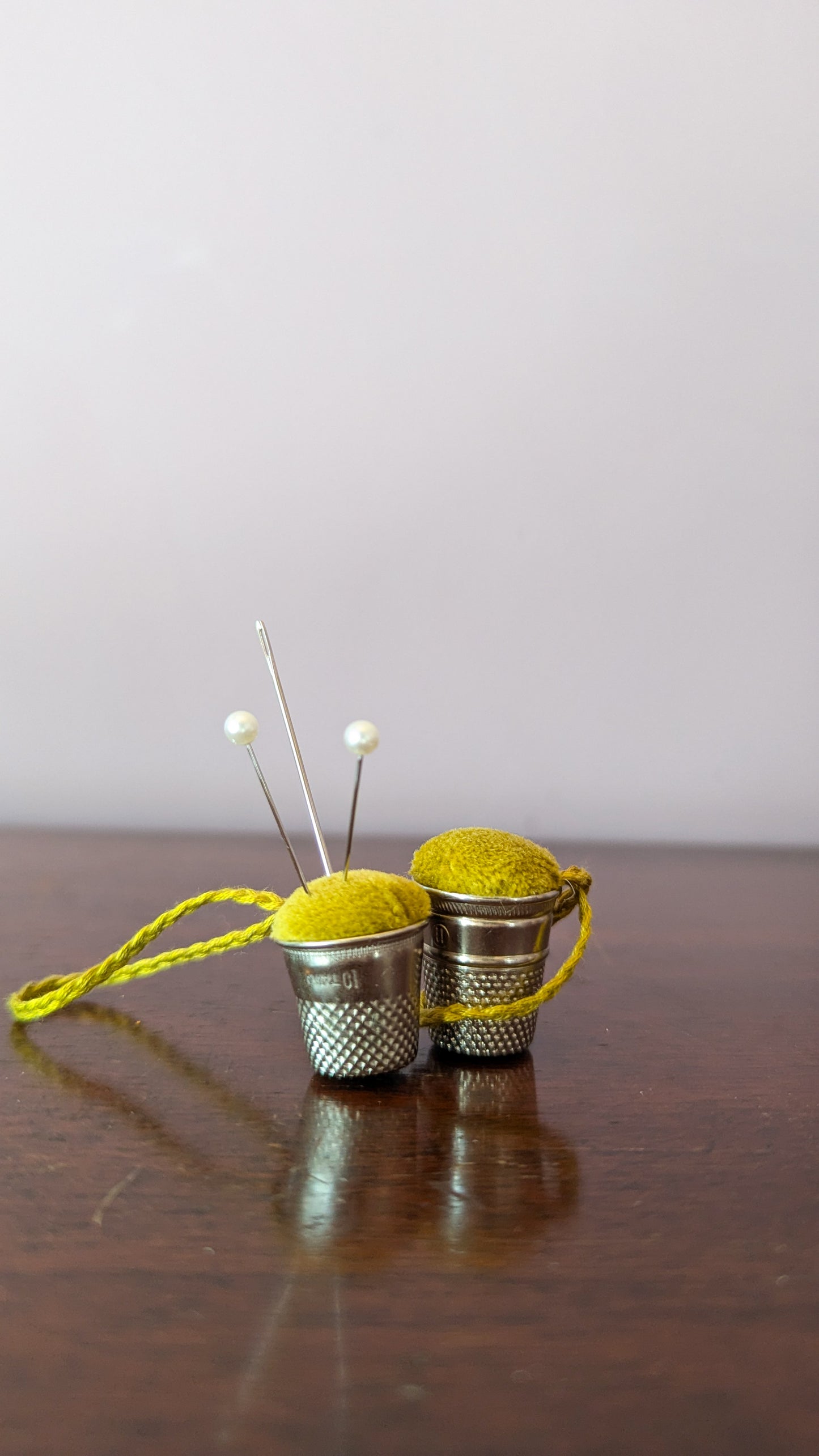 THIMBLE TRAVEL PINCUSHIONS