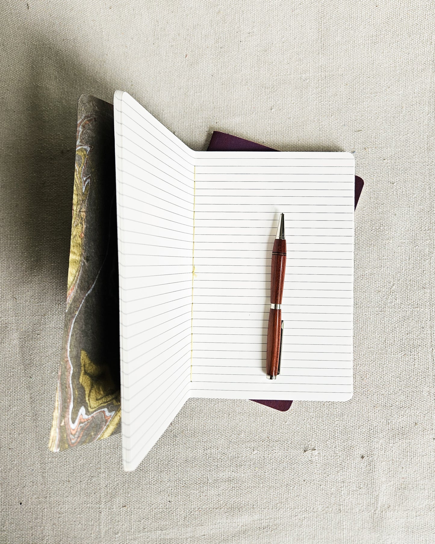 BLUE BURGUNDY JOURNAL